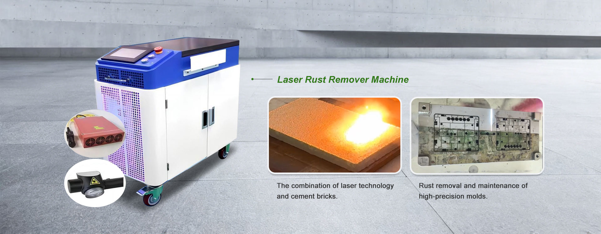 Kina Laser Rust Remover Maskinprodusent