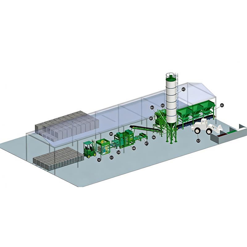 Hulblokk murstein Making Machine